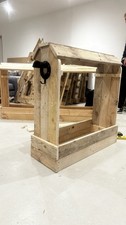 Wooden horse saddle - horse, stand