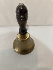 School Playground Type Brass Type Bell Sounds Great Slightly Tarnished CondW300g