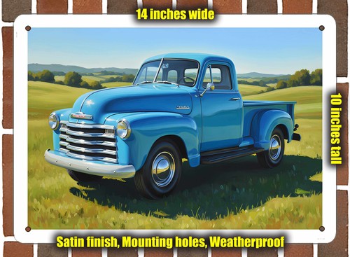Metal sign 1952 chevrolet - -,
