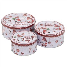 Set of 3 Christmas Gonk