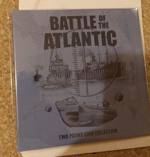 2023 GIBRALTAR BATTLE OF THE ATLANTIC COIN SET £2