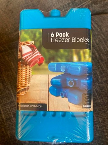 Pack reusable freezer blocks - 6,