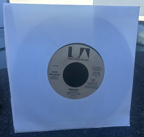 Don mclean dreidel vinyl - mclean, 7"