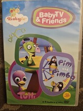 BABY TV & FRIENDS DRACO PIM PIMBO TULLI  DVD  KIDS 6 MONTHS TO 4 YEARS OLD