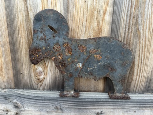 Antique cast iron shooting - cast,