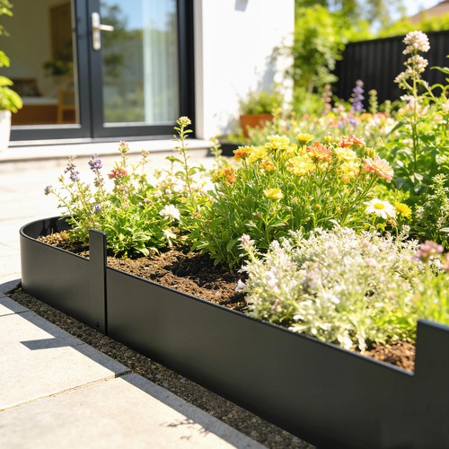 5pcs garden fence metal - 5pcs,