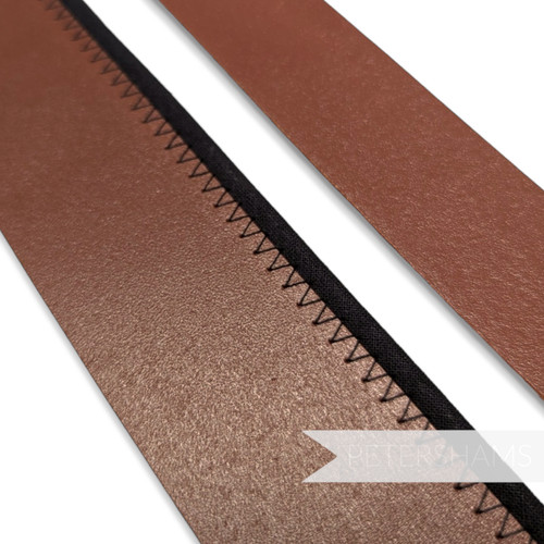 Bonded leather hat - leather,