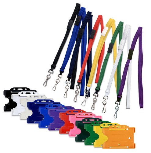 Plastic card badge holder - plastic, id