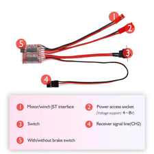 30A Brushed ESC Speed