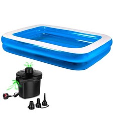 Large family swimming pool - family,