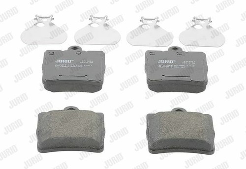 Brake pads rear - brake, mercedes