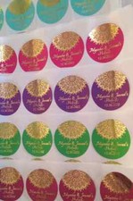 Gold Foil Personalised Wedding