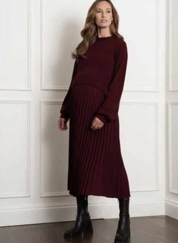 Seraphine dress burgundy - seraphine,