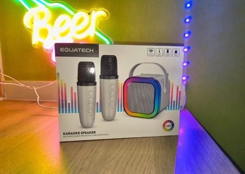 Karaoke speaker and - speaker, two