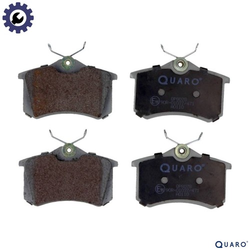 Brake pad set disc - set,