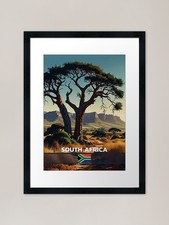 South Africa Travel Framed Art