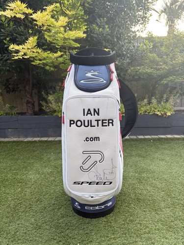 Ian poulter signed tour golf - signed,