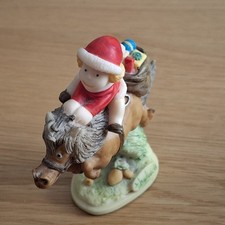 Thelwell Ponies - 'Christmas  Delivery' Vintage Ornament From 1988