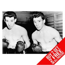 THE KRAYS BOXING GANSTERS TWINS POSTER ART PRINT A4 A3 -BUY 2 GET ANY 2 FREE