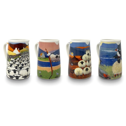 Milk jug new - new, bone