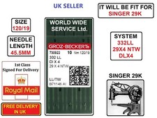 SINGER 29K DLX4 332LL 29X4 NTW