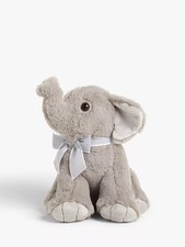 John Lewis Grey Elephant Plush