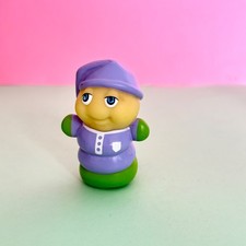 Vintage Glo Worms Friends Glow Worm original  Vinyl Figure 1980s collectable toy