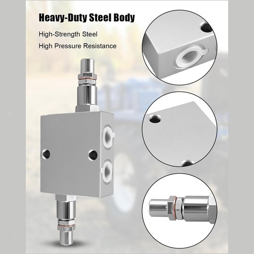 Hydraulic double relief valve - hydraulic,