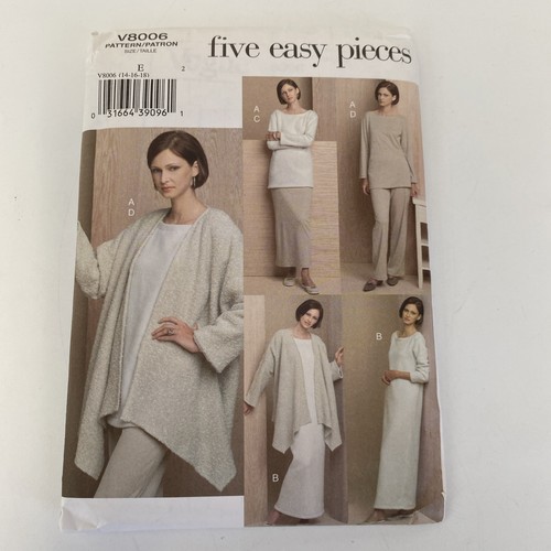 Vogue v8006 easy sewing - v8006,