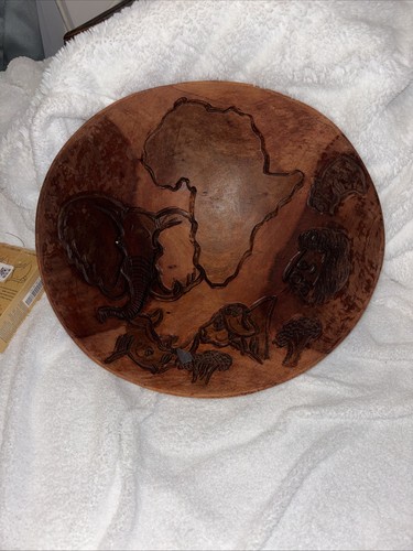 African ebony elephant hand - ebony,