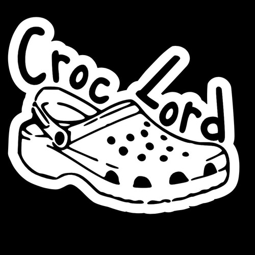 Croc lord funny - croc, shoes