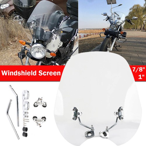 Motorcycle screen - motorcycle, 7/8''/