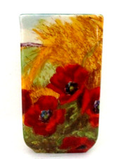 VERY RARE ROYAL DOULTON SERIESWARE MINIATURE VASE - POPPIES IN A CORNFIELD D5097