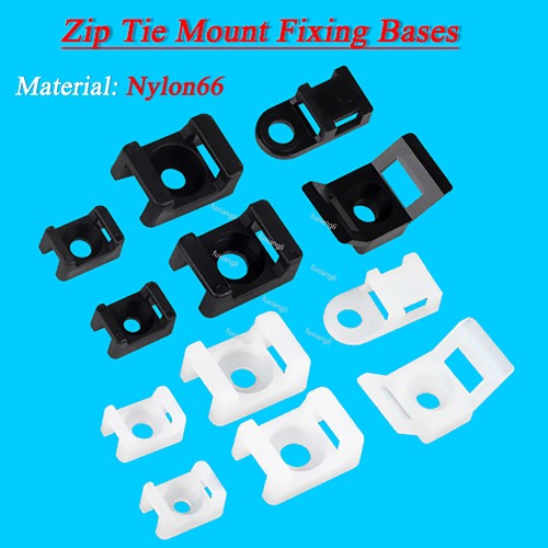 Cable zip ties mount - cable,