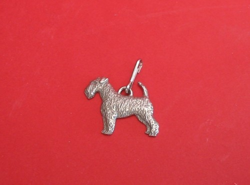 Airedale terrier pewter zipper - terrier,