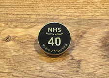 NHS Pin Badge - Nurse - Doctor - Student - 40 years Service