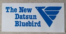 Datsun Bluebird Model car sales marketing brochure 1980