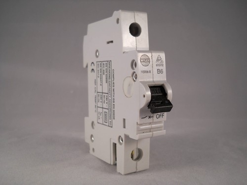 Wylex mcb amp single pole - mcb, 6