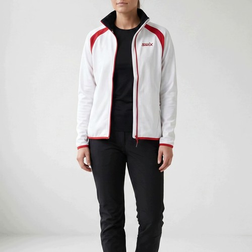 Swix white women softshell - white,