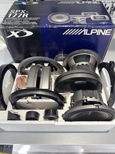 Alpine SPX-177R Type-X 6.5” Component Speakers Old School Boxed & Tested