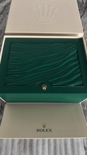 Genuine Rolex Green Watch Box