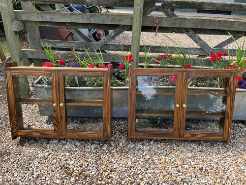Glass door display - 2x,