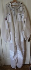 Cream White AGS 3 layer bee keeper one piece suit outfit - size 5XL - new