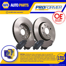 2x Vented Brake Discs and Pads