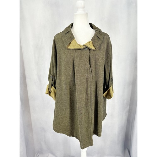 Chalet retro cotton olive - retro,