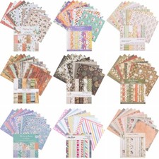 12PCS Vintage Flower Paper Pad