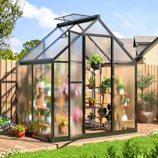 6x4 ft Outdoor Greenhouse