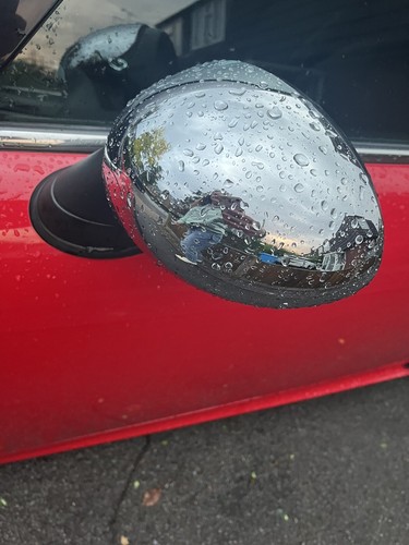 Chrome wing mirror cover - , mk2