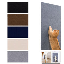 Cat Scratching Pad Sofa Protector Cat Scratcher Mat Self-adhesive Pet Carpet uk