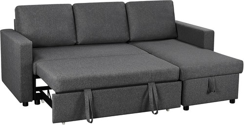 Sofa bed shaped couch - sofa,